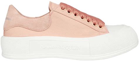 Alexander McQueen Deck Skate Plimsoll Lace.